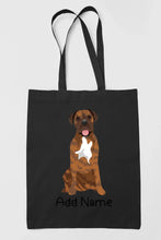Load image into Gallery viewer, Personalized Mastiff Love Zippered Tote Bag-Accessories-Accessories, Bags, Dog Mom Gifts, English Mastiff, Personalized-19