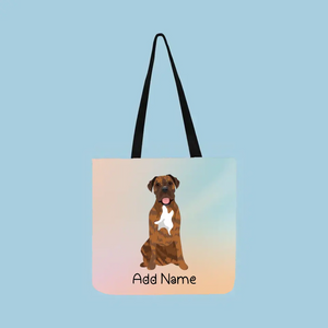 Personalized Mastiff Small Tote Bag-Accessories-Accessories, Bags, Dog Mom Gifts, English Mastiff, Personalized-Small Tote Bag-Your Design-One Size-2