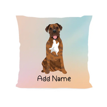 Load image into Gallery viewer, Personalized Mastiff Soft Plush Pillowcase-Home Decor-Dog Dad Gifts, Dog Mom Gifts, English Mastiff, Home Decor, Personalized, Pillows-Soft Plush Pillowcase-As Selected-12&quot;x12&quot;-2