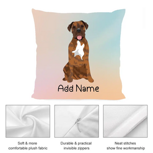 Personalized Mastiff Soft Plush Pillowcase-Home Decor-Dog Dad Gifts, Dog Mom Gifts, English Mastiff, Home Decor, Personalized, Pillows-3