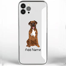 Load image into Gallery viewer, Personalized Mastiff Soft Shell Phone Cover-Cell Phone Accessories-Accessories, Bullmastiff, Dog Mom Gifts, English Mastiff, Personalized, Phone Case-Phone Cover-Transparent TPU-One Size-2