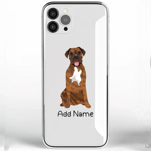 Personalized Mastiff Soft Shell Phone Cover-Cell Phone Accessories-Accessories, Bullmastiff, Dog Mom Gifts, English Mastiff, Personalized, Phone Case-Phone Cover-Transparent TPU-One Size-2