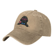 Load image into Gallery viewer, Personalized Newfoundland Baseball Cap - Romeo Newfoundland Design - Match Your Dog's Coat Color-Hats &amp; Caps-Accessories,Baseball Caps,Dog Mom Gifts-5