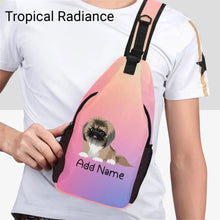 Load image into Gallery viewer, Personalized Pekingese Love Unisex Sling Bag Backpack-Accessories-Pekingese-Unisex Sling Bag Backpack-Tropical Radiance-One Size-18