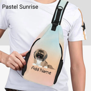 Personalized Pekingese Love Unisex Sling Bag Backpack-Accessories-Pekingese-Unisex Sling Bag Backpack-Pastel Sunrise-One Size-21