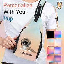 Load image into Gallery viewer, pekingese sling-bag-single