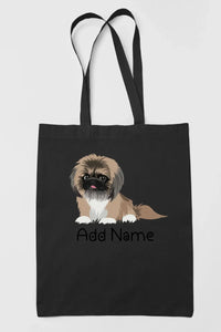 Personalized Pekingese Love Zippered Tote Bag-Accessories-Accessories, Bags, Dog Mom Gifts, Pekingese, Personalized-19