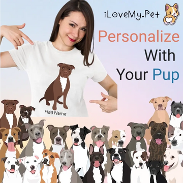 Personalized Pit Bull Mom T Shirt For Women 360x