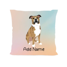 Load image into Gallery viewer, Personalized Pit Bull Soft Plush Pillowcase-Home Decor-Dog Dad Gifts, Dog Mom Gifts, Home Decor, Personalized, Pillows, Pit Bull-Soft Plush Pillowcase-As Selected-12&quot;x12&quot;-2