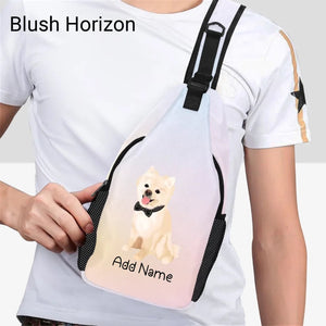 Personalized Pomeranian Love Unisex Sling Bag Backpack-Accessories-Pomeranian-Unisex Sling Bag Backpack-Blush Horizon-One Size-20