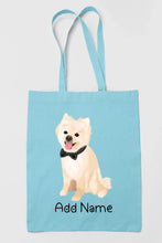 Load image into Gallery viewer, Personalized Pomeranian Love Zippered Tote Bag-Accessories-Accessories, Bags, Dog Mom Gifts, Personalized, Pomeranian-13