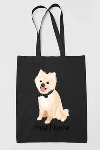 Personalized Pomeranian Love Zippered Tote Bag-Accessories-Accessories, Bags, Dog Mom Gifts, Personalized, Pomeranian-19