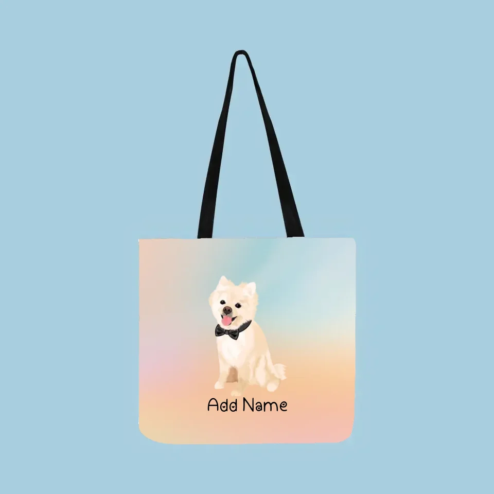 Personalized Pomeranian Small Tote Bag-Accessories-Accessories, Bags, Dog Mom Gifts, Personalized, Pomeranian-Small Tote Bag-Your Design-One Size-2