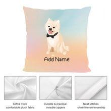 Load image into Gallery viewer, Personalized Pomeranian Soft Plush Pillowcase-Home Decor-Dog Dad Gifts, Dog Mom Gifts, Home Decor, Personalized, Pillows, Pomeranian-3