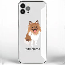 Load image into Gallery viewer, Personalized Pomeranian Soft Shell Phone Cover-Cell Phone Accessories-Accessories, Dog Mom Gifts, Personalized, Phone Case, Pomeranian-Phone Cover-Transparent TPU-One Size-2