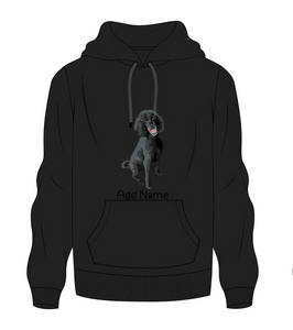 Personalized Poodle Love Men's Warm Hoodie Sweatshirt-Apparel-Apparel, Dog Dad Gifts, Hoodie, Personalized, Poodle, Sweatshirt-Men's Warm Hoodie Sweatshirt-Black-S-9