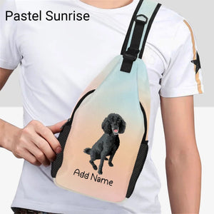 Personalized Poodle Love Unisex Sling Bag Backpack-Accessories-Poodle-Unisex Sling Bag Backpack-Pastel Sunrise-One Size-21