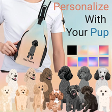 Load image into Gallery viewer, Poodles sling-bag-multi