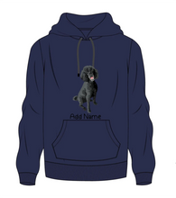 Load image into Gallery viewer, custom-dog-mom-hoodie--navy-blue