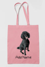 Load image into Gallery viewer, Personalized Poodle Love Zippered Tote Bag-Accessories-Accessories, Bags, Dog Mom Gifts, Personalized, Poodle-11