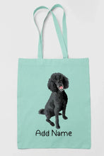 Load image into Gallery viewer, Personalized Poodle Love Zippered Tote Bag-Accessories-Accessories, Bags, Dog Mom Gifts, Personalized, Poodle-12