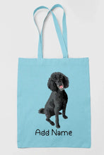 Load image into Gallery viewer, Personalized Poodle Love Zippered Tote Bag-Accessories-Accessories, Bags, Dog Mom Gifts, Personalized, Poodle-13