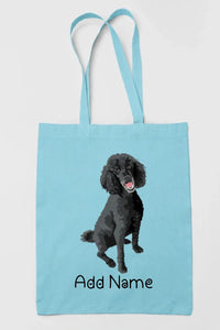 Personalized Poodle Love Zippered Tote Bag-Accessories-Accessories, Bags, Dog Mom Gifts, Personalized, Poodle-13