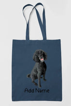 Load image into Gallery viewer, Personalized Poodle Love Zippered Tote Bag-Accessories-Accessories, Bags, Dog Mom Gifts, Personalized, Poodle-14