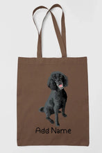 Load image into Gallery viewer, Personalized Poodle Love Zippered Tote Bag-Accessories-Accessories, Bags, Dog Mom Gifts, Personalized, Poodle-15