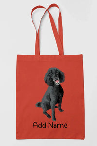 Personalized Poodle Love Zippered Tote Bag-Accessories-Accessories, Bags, Dog Mom Gifts, Personalized, Poodle-16