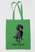 Load image into Gallery viewer, Personalized Poodle Love Zippered Tote Bag-Accessories-Accessories, Bags, Dog Mom Gifts, Personalized, Poodle-18