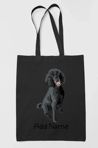 Personalized Poodle Love Zippered Tote Bag-Accessories-Accessories, Bags, Dog Mom Gifts, Personalized, Poodle-19