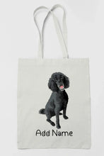 Load image into Gallery viewer, Personalized Poodle Love Zippered Tote Bag-Accessories-Accessories, Bags, Dog Mom Gifts, Personalized, Poodle-3