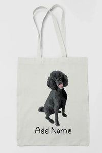 Personalized Poodle Love Zippered Tote Bag-Accessories-Accessories, Bags, Dog Mom Gifts, Personalized, Poodle-3