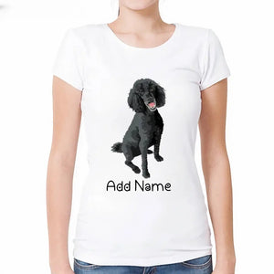 Personalized Poodle Mom T Shirt for Women-Customizer-Apparel, Dog Mom Gifts, Personalized, Poodle, Shirt, T Shirt-2