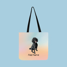 Load image into Gallery viewer, Personalized Poodle Small Tote Bag-Accessories-Accessories, Bags, Dog Mom Gifts, Personalized, Poodle-Small Tote Bag-Your Design-One Size-2