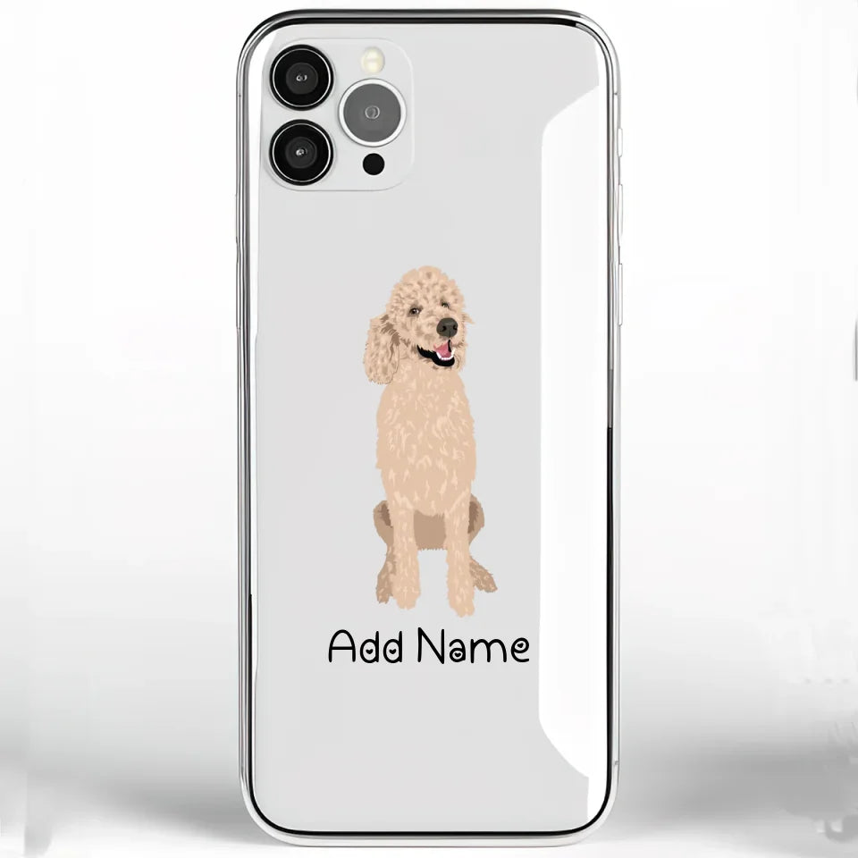 Personalized Poodle Soft Shell Phone Cover-Cell Phone Accessories-Accessories, Dog Mom Gifts, Personalized, Phone Case, Poodle-Phone Cover-Transparent TPU-One Size-2