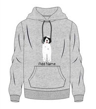 Load image into Gallery viewer, Personalized Portuguese Water Dog Men&#39;s Warm Hoodie Sweatshirt-Apparel-Apparel, Dog Dad Gifts, Hoodie, Personalized, Portuguese Water Dog, Sweatshirt-Men&#39;s Warm Hoodie Sweatshirt-Gray-S-10