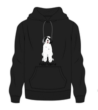 Load image into Gallery viewer, Personalized Portuguese Water Dog Men&#39;s Warm Hoodie Sweatshirt-Apparel-Apparel, Dog Dad Gifts, Hoodie, Personalized, Portuguese Water Dog, Sweatshirt-Men&#39;s Warm Hoodie Sweatshirt-Black-S-9