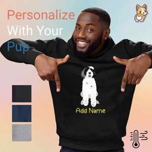 Portuguese Water Dog hoodie-men-single