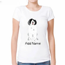 Load image into Gallery viewer, Personalized Portuguese Water Dog T Shirt for Women-Customizer-Apparel, Dog Mom Gifts, Personalized, Portuguese Water Dog, Shirt, T Shirt-2