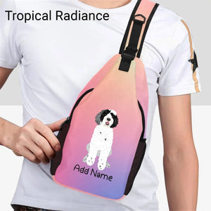 Personalized Portuguese Water Dog Unisex Sling Bag Backpack-Accessories-Portuguese Water Dog-Unisex Sling Bag Backpack-Tropical Radiance-One Size-18