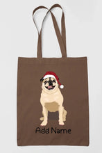 Load image into Gallery viewer, Personalized Pug Love Zippered Tote Bag-Accessories-Accessories, Bags, Dog Mom Gifts, Personalized, Pug, Pug - Black-15