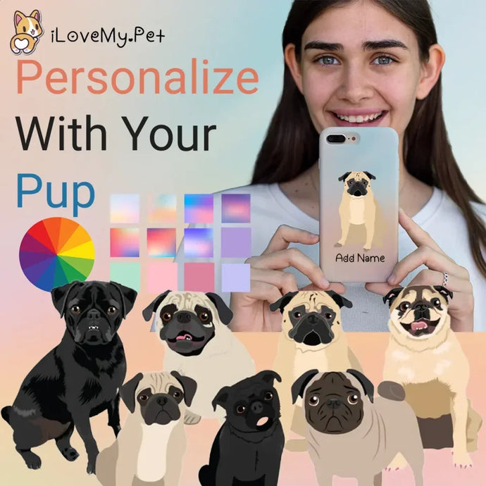 pugs phone-cover-multi