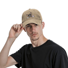 Load image into Gallery viewer, Personalized Rat Terrier Baseball Cap - Waving Rat Terrier Design - Match Your Dog's Coat Color-Hats &amp; Caps-93