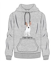 Load image into Gallery viewer, Personalized Rat Terrier Love Men&#39;s Warm Hoodie Sweatshirt-Apparel-Apparel, Dog Dad Gifts, Hoodie, Personalized, Rat Terrier, Sweatshirt-Men&#39;s Warm Hoodie Sweatshirt-Gray-S-10