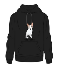 Load image into Gallery viewer, Personalized Rat Terrier Love Men&#39;s Warm Hoodie Sweatshirt-Apparel-Apparel, Dog Dad Gifts, Hoodie, Personalized, Rat Terrier, Sweatshirt-Men&#39;s Warm Hoodie Sweatshirt-Black-S-9