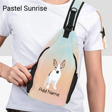 Load image into Gallery viewer, Personalized Rat Terrier Love Unisex Sling Bag Backpack-Accessories-Rat Terrier-Unisex Sling Bag Backpack-Pastel Sunrise-One Size-21