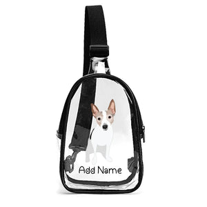 Personalized Rat Terrier Love Unisex Transparent Sling Bag-Accessories-Rat Terrier-Unisex Transparent Sling Bag-Transparent-One Size-2