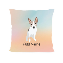 Load image into Gallery viewer, Personalized Rat Terrier Soft Plush Pillowcase-Home Decor-Dog Dad Gifts, Dog Mom Gifts, Home Decor, Personalized, Pillows, Rat Terrier-Soft Plush Pillowcase-As Selected-12&quot;x12&quot;-2